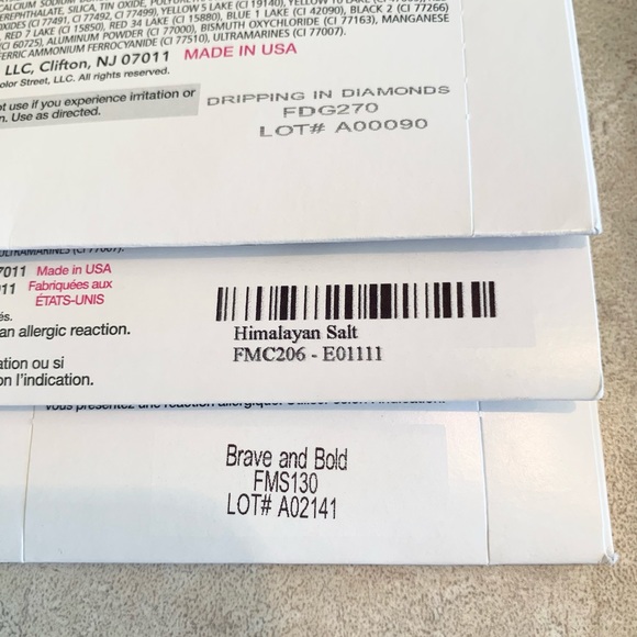 NEW SEALED Lot of 6 Color Street 100% Real Nail Polish Strips + Free Accents - Picture 5 of 7